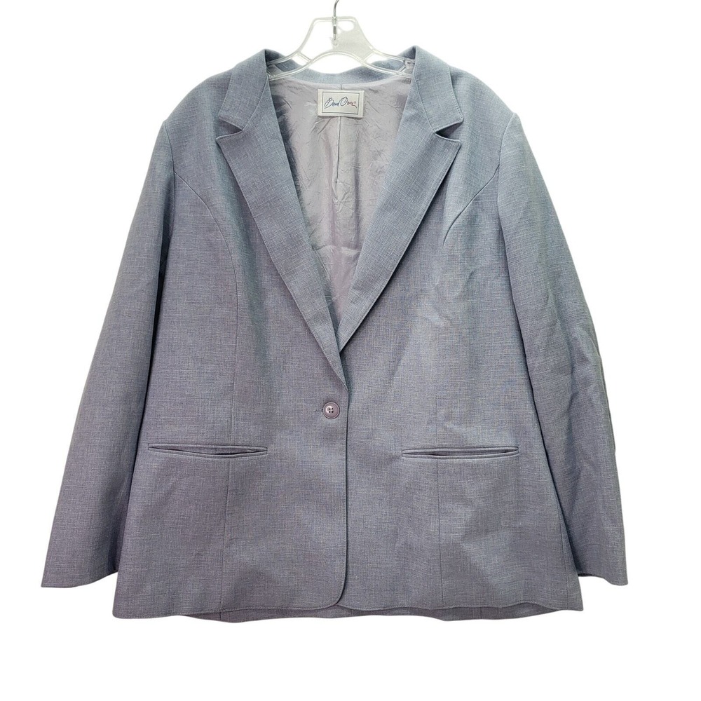 Bend Over Blazer Mens 42 Blue Gray Business Casual‎ Career Jacket Country Club